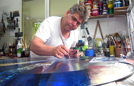 Rémi Maillard, lacquer artist decorator