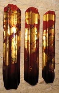 The Golden Doors, Lacquer - Rémi Maillard, lacquer artist decorator