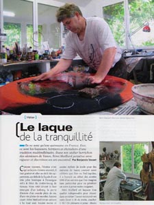 Pressbook - Rémi Maillard, lacquer artist decorator