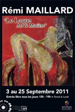 Château d'Eau, Château d'Art exhibition in Bourges - Rémi Maillard, lacquer artist decorator