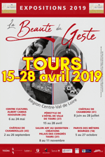Leonard da Vinci, The Beauty of the Gesture exhibition, Peristyle of Tours City Hall - Rémi Maillard, lacquer artist decorator