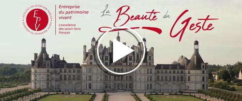 Video EPV The Beauty of the gesture exhibition - Chambord 2019 - Rémi Maillard, laqueur décorateur